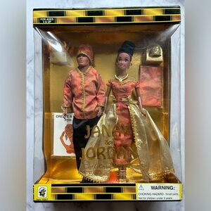 Integrity Toys Royal Heritage Wedding Prince Princess Jordan And Janay Doll Set